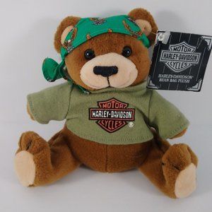 Harley Davidson Stuffed Bear Plush Manifold Max 6"